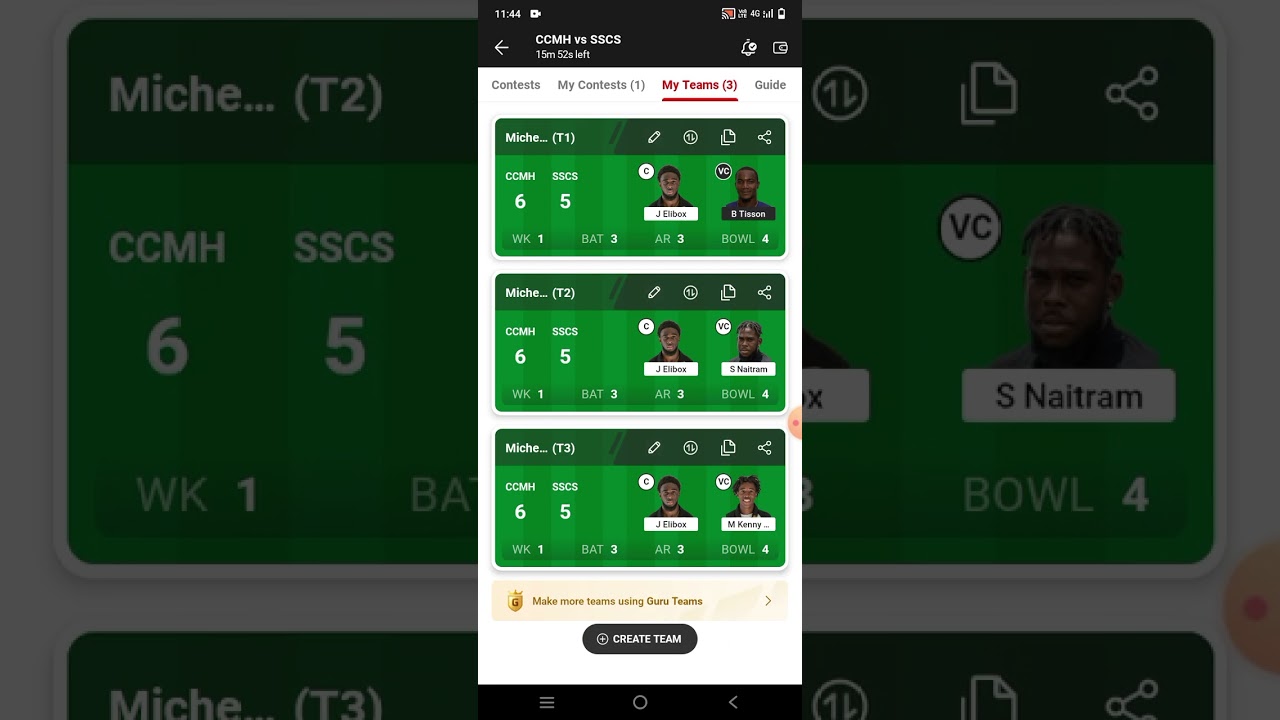 CCMH vs SSCS t10 Match live