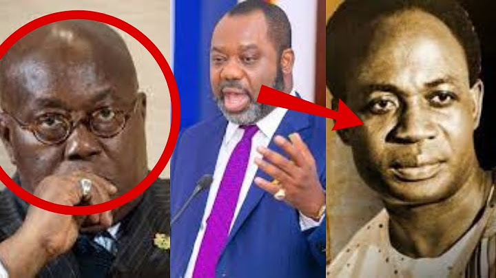 Napo Under Fire: For His Disrespectful Comments About Dr. Kwame Nkrumah's Legacy.