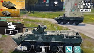 NEW! BTR-80A Platoon (11 Kills) | War Thunder Mobile