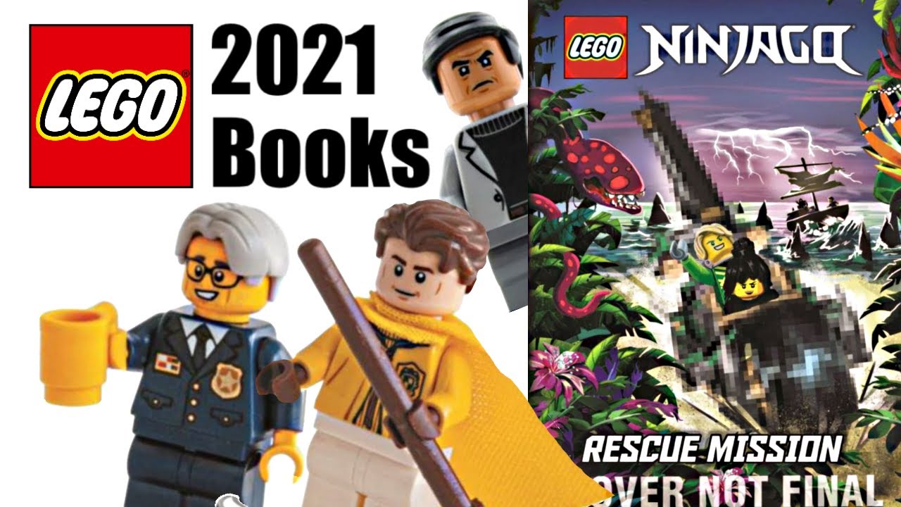 LEGO 2021 Books! Surprisingly INTERESTING - let's look!