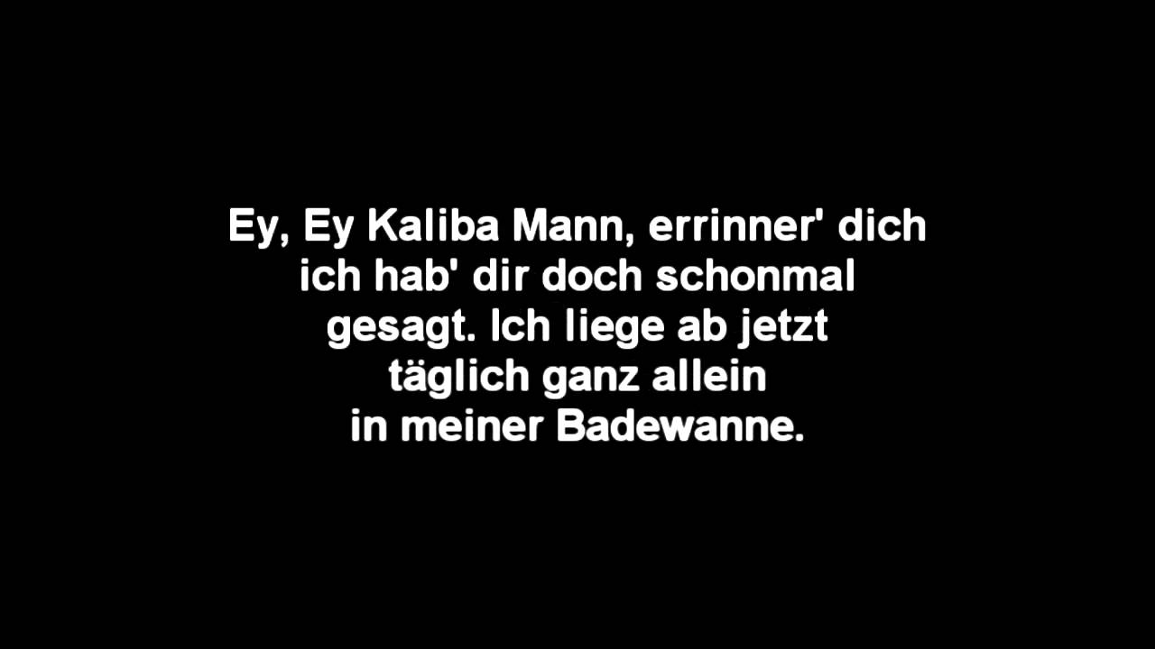 Alligatoah feat Dima - Badewanne Lyrics - YouTube