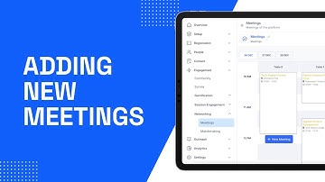 Eventify - Adding New meetings