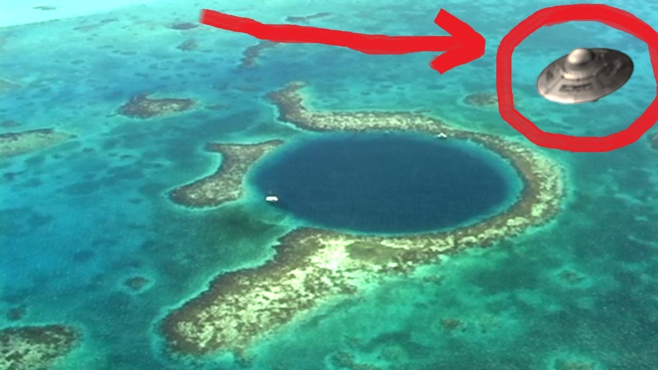 Ufo Great Blue Hole Belize Caught On Tape