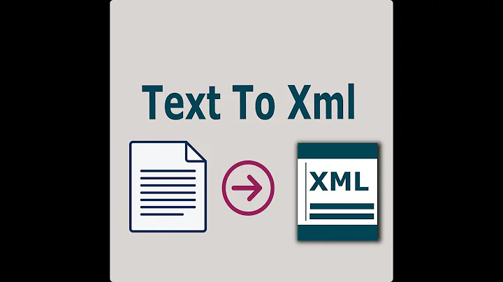 Text To Xml