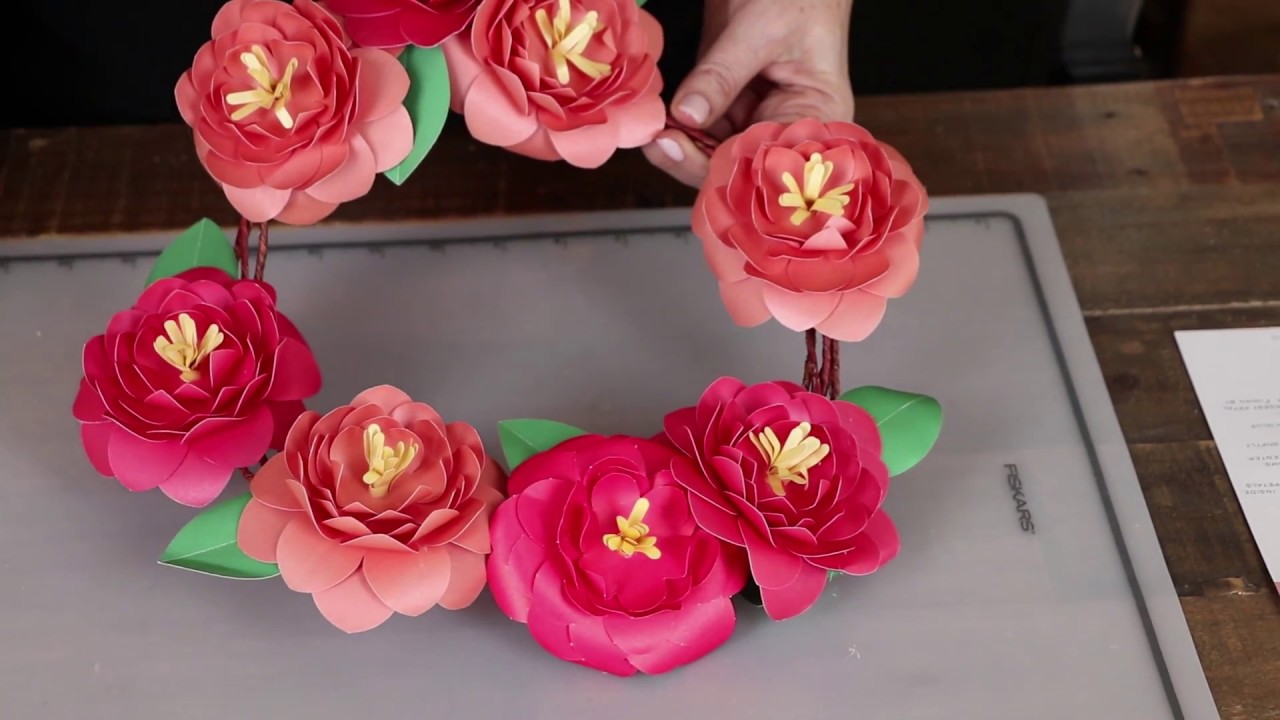 Paper Flower Camellia Tutorial 