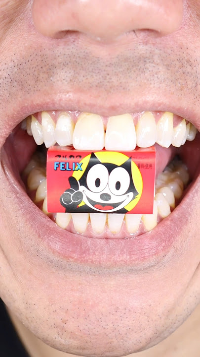 ASMR | Marukawa Felix the Cat Chewing Gum #DoctorTristanPeh #Japan #ASMR