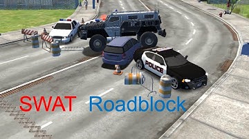 S.W.A.T. Roadblock Mission || Police Sim 2022