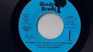 Video thumbnail of "Kellee Patterson - I'm Gonna Love You Just A Little Bit More, Baby - Modern Soul Classics"