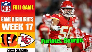 Kansas City Chiefs vs Cincinnati Bengals [WEEK 17] FULL Highlights | NFL Highlights 2023