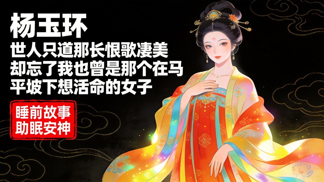 楊玉環傳記：世人只道那長恨歌悽美，卻忘了我也曾是那個在馬嵬坡下想活命的女子 | 静心助眠，舒缓情绪，观千年兴衰，品人间过往~