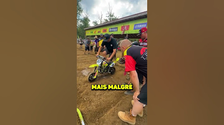 Sa moto tombe en panne en pleine course ! 😱🏍️ (via jv_filmz via ig)