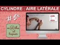 Calculer laire latrale dun cylindre  cinquime