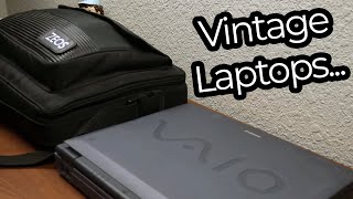 Unboxing Some Vintage Laptops! - ZEOS 386 and Sony Vaio Pentium 3