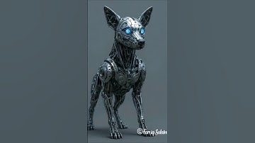 "Realistic Robot Dog" #ai #futuristic #scifi #technology #shorts #youtubeshorts #viral #robot #fyp
