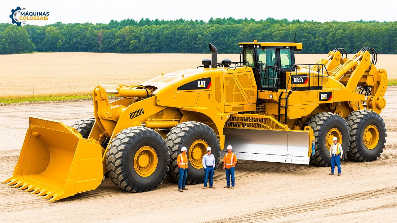 Máquinas Gigantes Incríveis, Tão Poderosas que Desafiam Todas as Regras! máquinas industriais #12