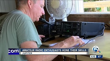 Amateur radio enthusiasts hone their skills in Jupiter