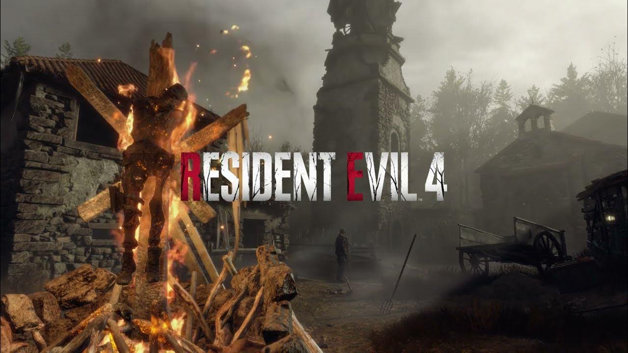 Resident Evil 4 Chainsaw demo Mad Chainsaw Difficulty YouTube