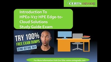 Updated HPE0-V27 HPE Edge-to-Cloud Solutions Exam Pdf Dumps