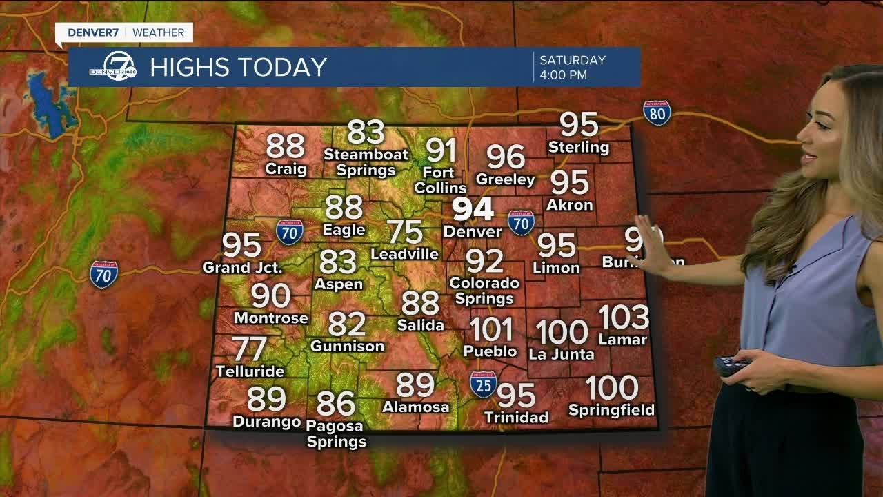 Hot weather continues through the weekend - YouTube