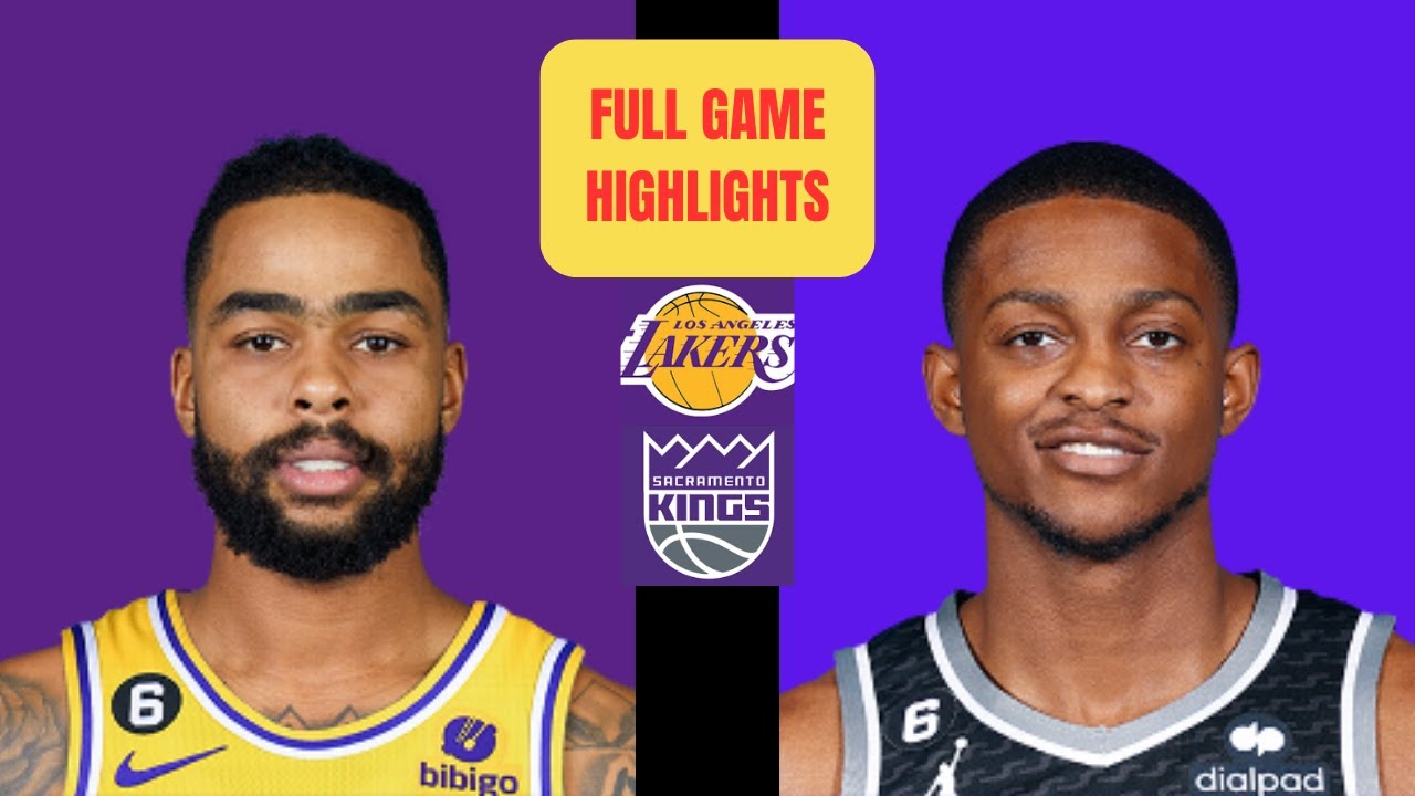 Summary and Highlights: LA Lakers 109-101 Sacramento Kings in NBA Preseason  Game 2023