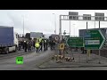 LIVE | from Dover as truck drivers stage protest after being stranded in Britain