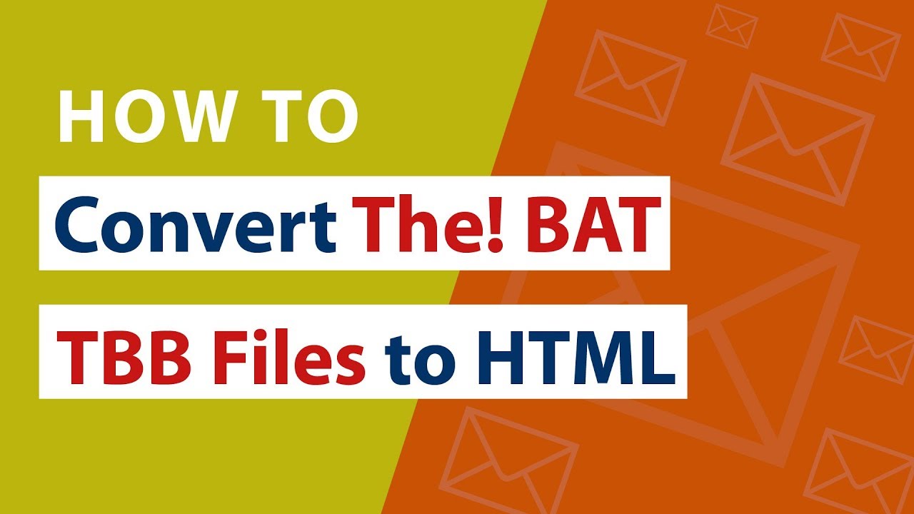 The BAT to HTML Converter to Migrate The BAT TBB Files into HTML Format ...