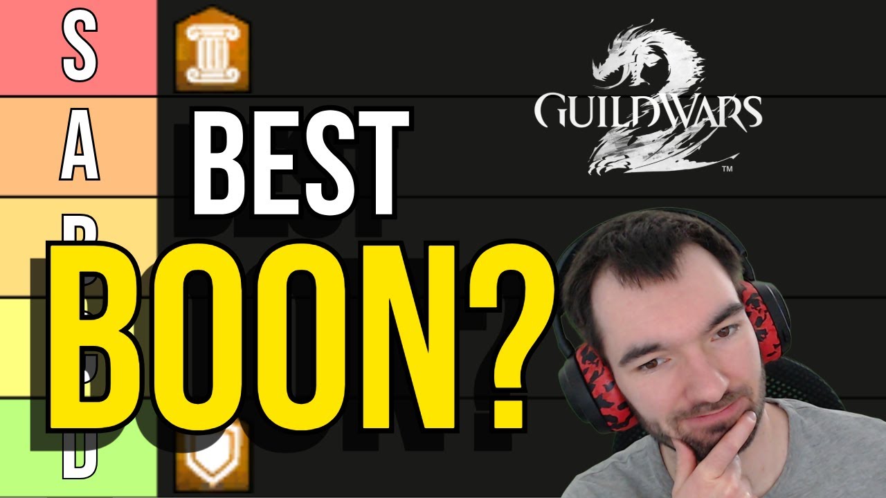 Explaining And Ranking ALL Boons in Guild Wars 2