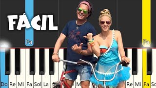 Carlos Vives, Shakira - La Bicicleta - TUTORIAL DE PIANO FÁCIL (dos manos) screenshot 3