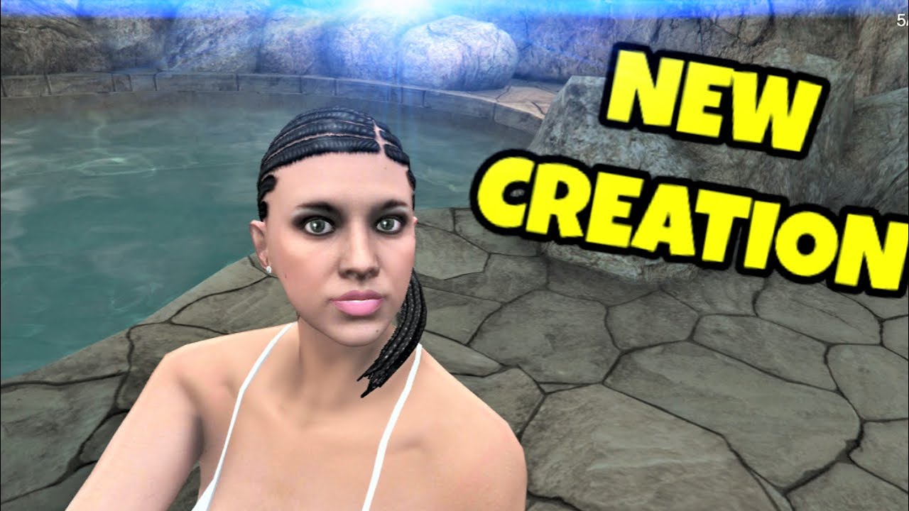 How To Make A Hot Girl Character In GTA Online (Dark Skinned Character)
