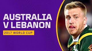 Australia v Lebanon | Match Highlights | 2017 Rugby League World Cup