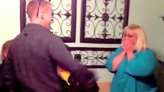 Soldier Surprises Unsuspecting Family During Webcam Chat
