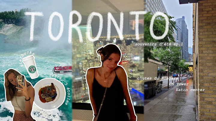 ON S'ENVOLE POUR TORONTO - souvenirs d'été ep.1
