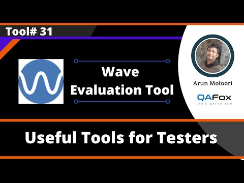 Wave Evaluation Tool - Useful tool for Accessibility Testing