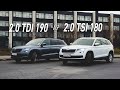 Skoda KODIAQ дизель 190л.с. против бензина 180л.с.