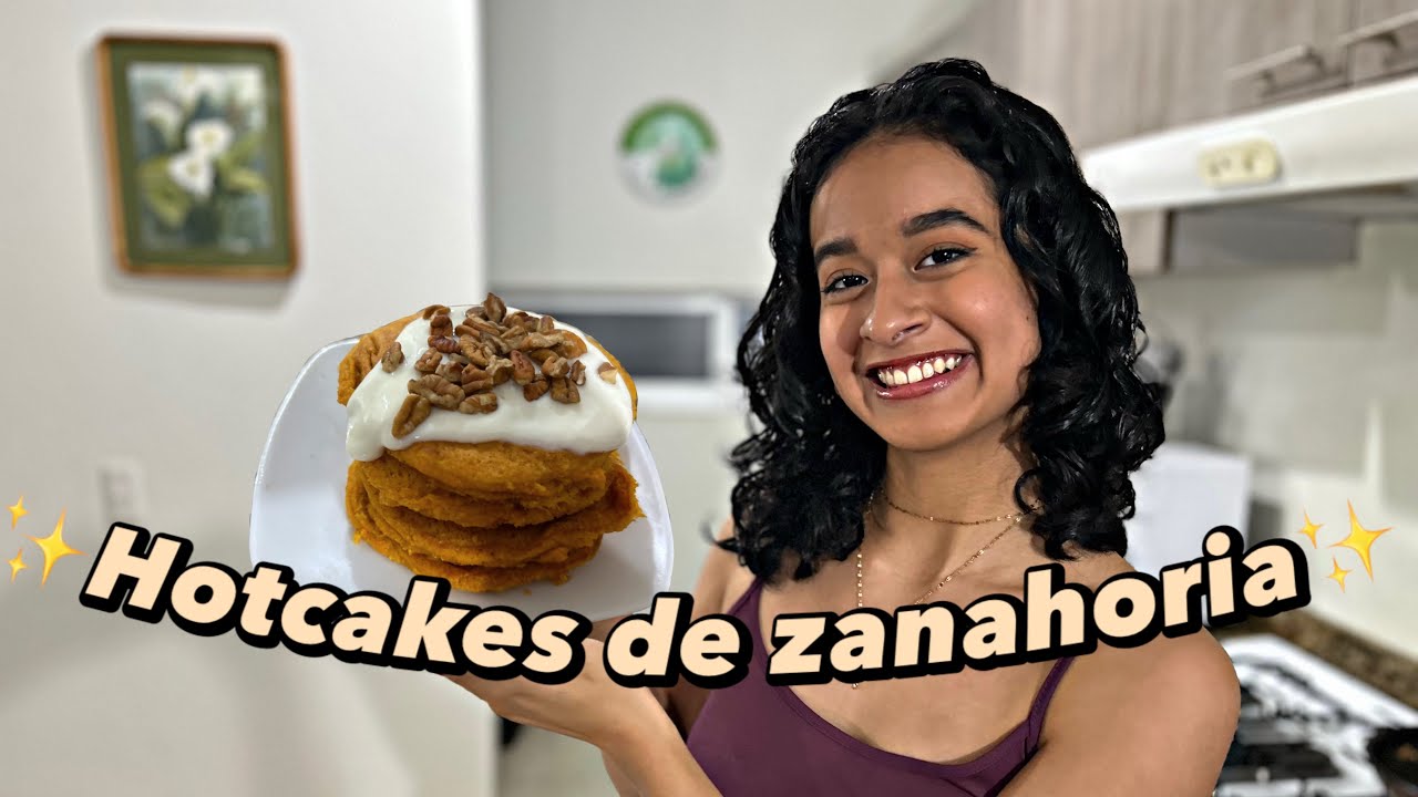 Haciendo Hotcakes de zanahoria y avena 😍👍|Alemaite05
