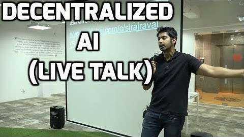 Decentralized AI Live Talk