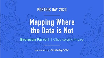 Mapping Where the Data is Not