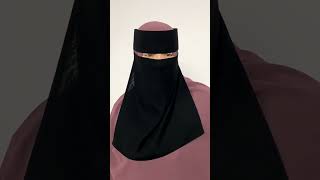 Ukht London - New Saudi Style Niqab #muslimshort #niqabcollection #shorts