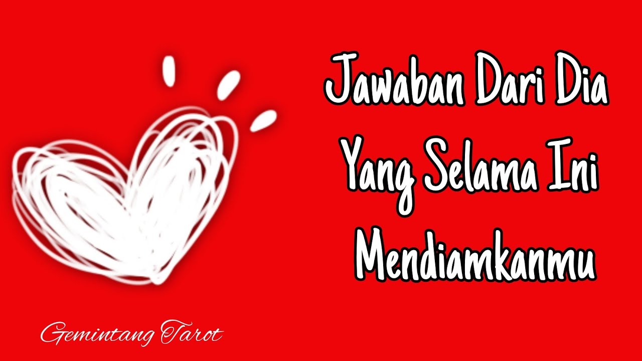 Jawaban dari dia yang selama ini mendiamkanmu💡🤨❤️ | CHARMS & PENDULUM ~timeless~