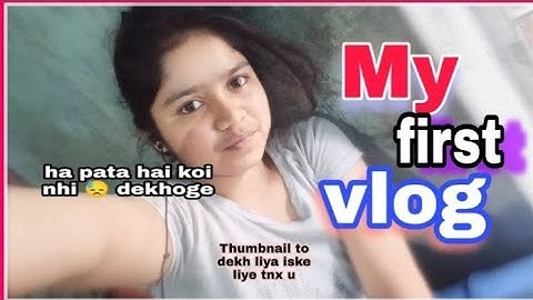 my first vlog||❤ my first video on youtube|#Nishavlogs1#vlog