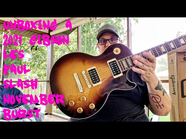 november burst vs tobacco burst Review: Gibson Slash Collection Les Paul Standard & J-45 Standard Gibson Slash Les Paul Standard