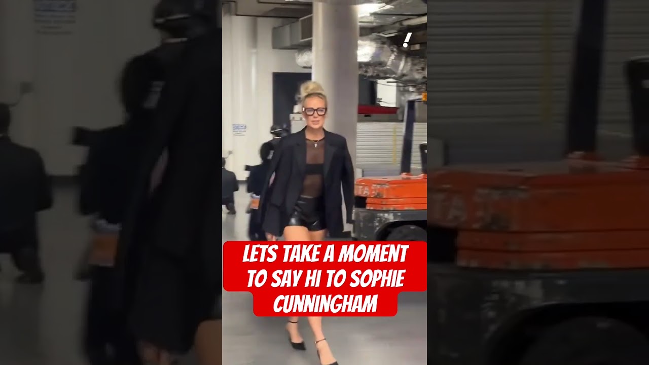 Lets take a moment to say hi to Sophie cunningham