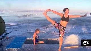 Baikal Ice Camp Experience The Sauna With An Ice Hole