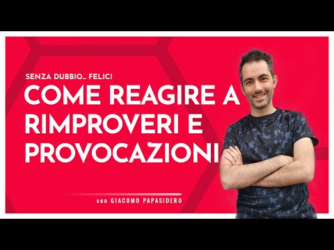 Video: Perché rimproverare significa?