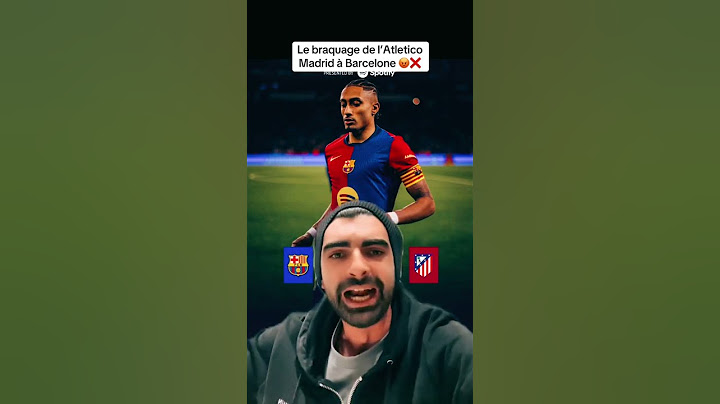 Le braquage de l’Atlético Madrid à Barcelone ! 😡😠#LaLiga #atleticodemadrid #FCBarcelone #football