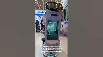 PadBot W3s Smart Food Delivery Robot for Restaurants | AI Navigation & Contactless Service by Confia