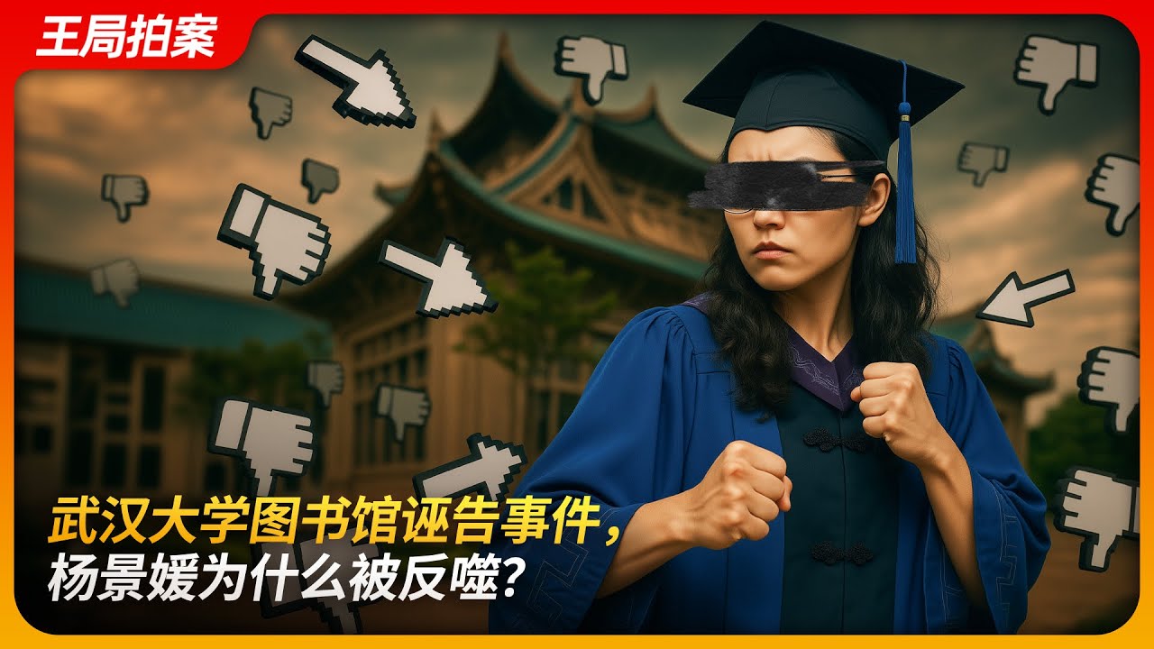 武汉大学图书馆诬告事件，杨景媛为什么被反噬？｜恃“弱”凌弱｜双证到手｜学术不端｜极端女权｜开盒网暴｜ 王局拍案 20250807