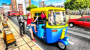 Tuk Tuk Auto Rickshaw Driving Simulator - Rickshaw Driving Games 3D - Android Gameplay