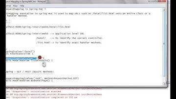 WHAT IS @REQUESTMAPPING IN SPRING MVC TAMIL