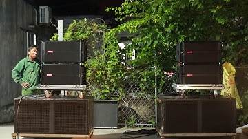 Dàn Loa Đám Cưới Line Array VAS LA2 - Full NEO | Dàn loa sự kiện array tốt nhất
